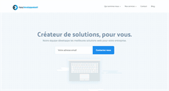 Desktop Screenshot of easy-developpement.fr