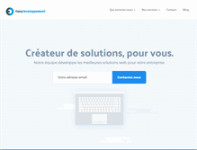 Tablet Screenshot of easy-developpement.fr